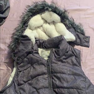 boutique fur vest